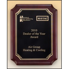 Rosewood Piano Finish Plaque