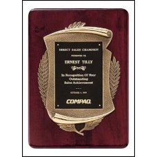 Rosewood Piano Finish Plaque