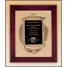 Rosewood Piano Finish Plaque