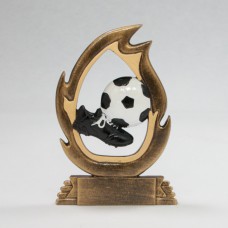 Flame Soccer Resin - Large