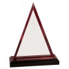 Triangle Impress Acrylic - Red