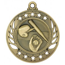 2 1/4" Galaxy Baseball/Softball Medal