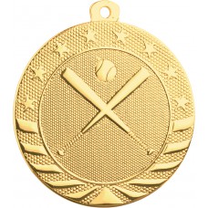 2" Starbrite Baseball/Softball Medal