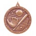 2 1/2" Shooting Star Baseball/Softball Medal