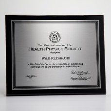 Black Piano Finish with Silver Plate