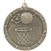 2 1/2" Shooting Star Basketball Medal